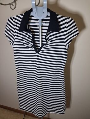 MKM Designs Striped Cover Up/Dress